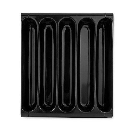 Camco ADJUSTABLE CUTLERY TRAY, BLACK 43504
